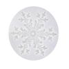 Silicone Pendant Mold Christmas Tree Snowflake Hanging Decoration Mould Jewelry Making Accessories for Craft Lover
