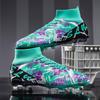 High-top Football Shoes, New Long Nails and Broken Nails, Sports Training Football Shoes for Young Children and Primary School Students