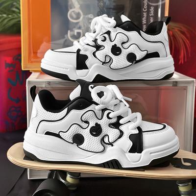 2024 New Luxury Men's Shoes Casual Trend Skateboarding Shoes Breathable and Comfortable Outdoor Running Sports Shoes Sneakers