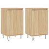 vidaXL Sideboards 2 Stk. Sonoma-Eiche 40x35x70 cm Holzwerkstoff