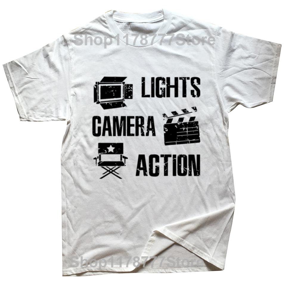Movie Director Filmmaker Moviemaker Videography Film Director T Shirt Graphic Streetwear Short Sleeve Birthday Gifts Tshirt Men S