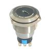 22mm Stainless Steel ON/OFF Electronic Key Switch Lock with 2 Keys 2NO+2NC