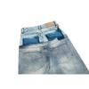 RogueWave CUT-UP Dobbeltlags Jeans med dobbel midje og patchwork-design for menn og kvinner. Rette, avslappede, løse denimbukser i oversized størrelse.