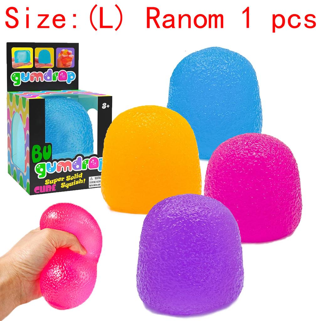 Mini Candy Plastic Pinching and Stress Relief Tool Maltose Pinching Stress Relief Toy Soft Skin Friend Durable Party Favors Gift