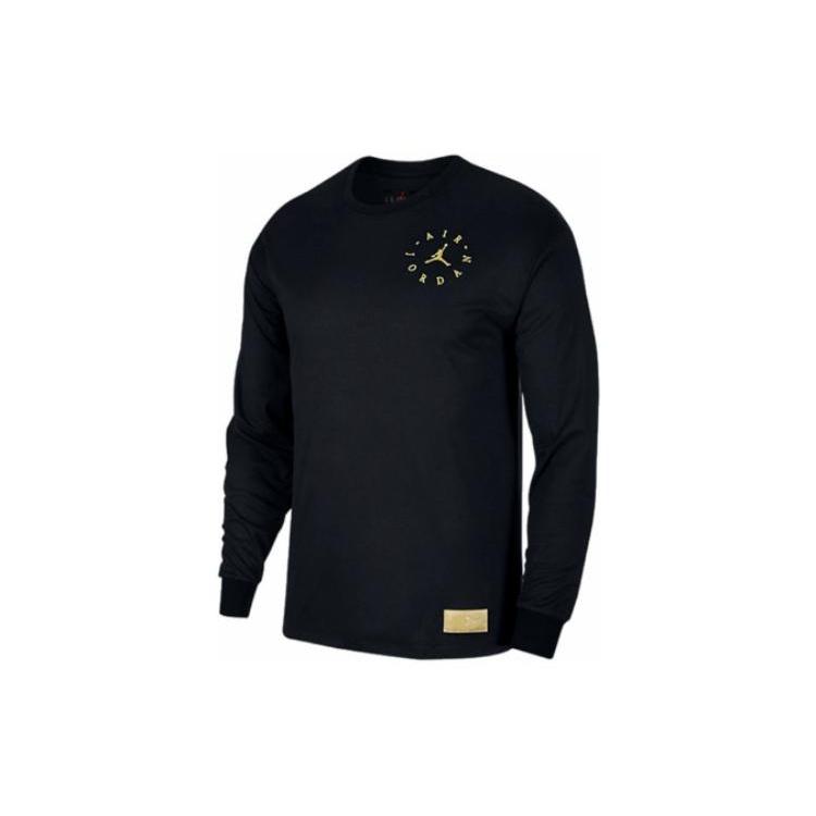 Air Jordan Remastered Knit Long Sleeves Black Men s BQ5785-010 S