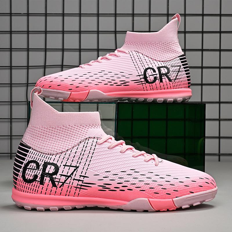 Professional Original Society Football Boot Non-slip Field Turf Training Five-a-side Soccer Shoes Teen Football Tournament Shoes