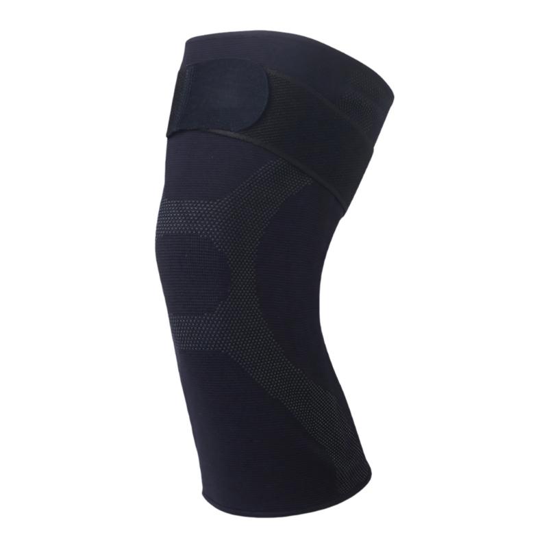 Knee Support Brace With Cushions Pad &Elasticity Straps Systems Ideal For Heavy Weight Users During Sports Activities