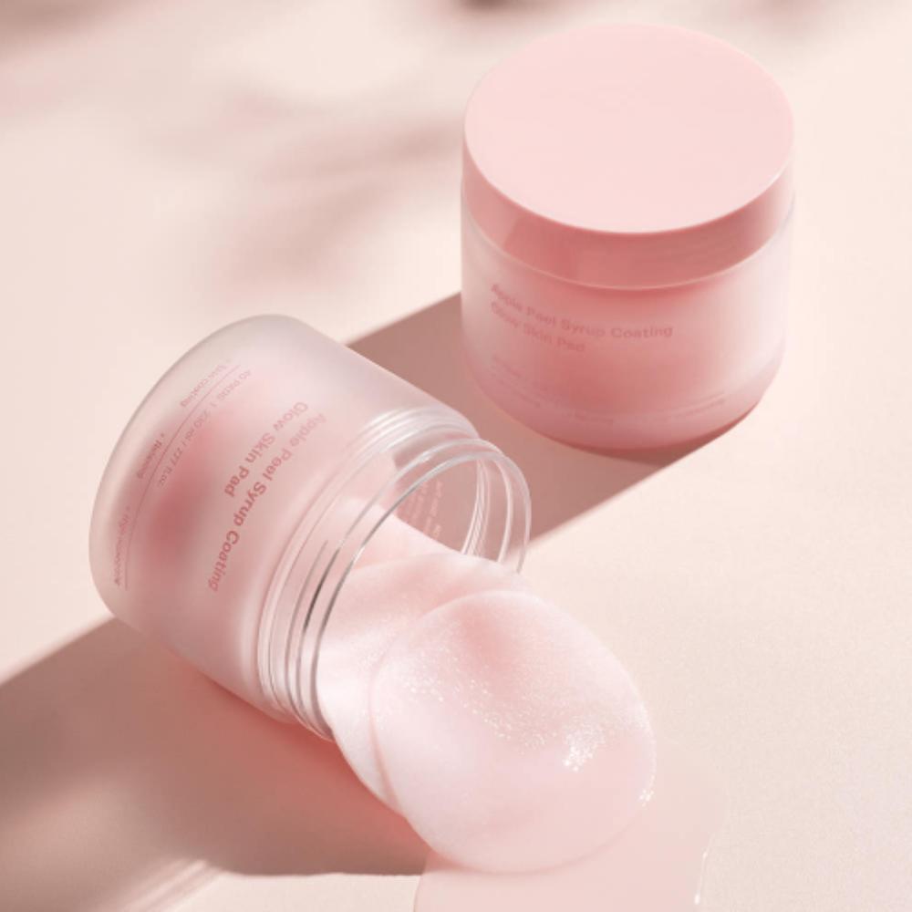 SUNGBOON EDITOR Apple Peel Syrup Coating Smooth Texture Care Pad 40 Sheets | Pore Refining & Dead Skin Cell Peeling