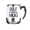 Automatic Mixing Cup Stainless Steel Coffee Blender Portable Lazy Mixer  Coffee Milk