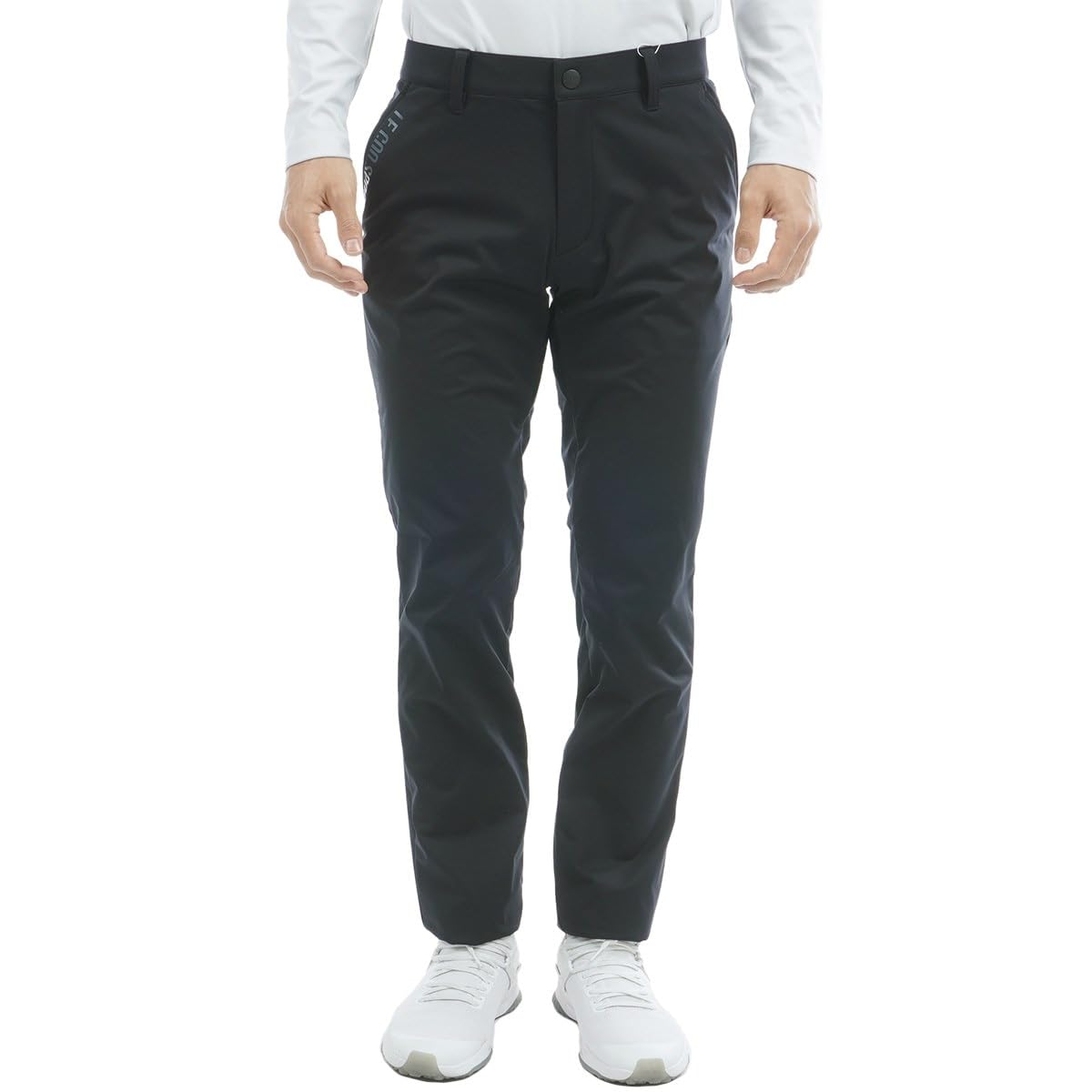 

Le Coq Sportif Golf Golf and Men s Fleece-Lined Pants, LG4FLPQ1M, Navy, NV00, Water-Repellent, Windproof, Warm, Stretch.