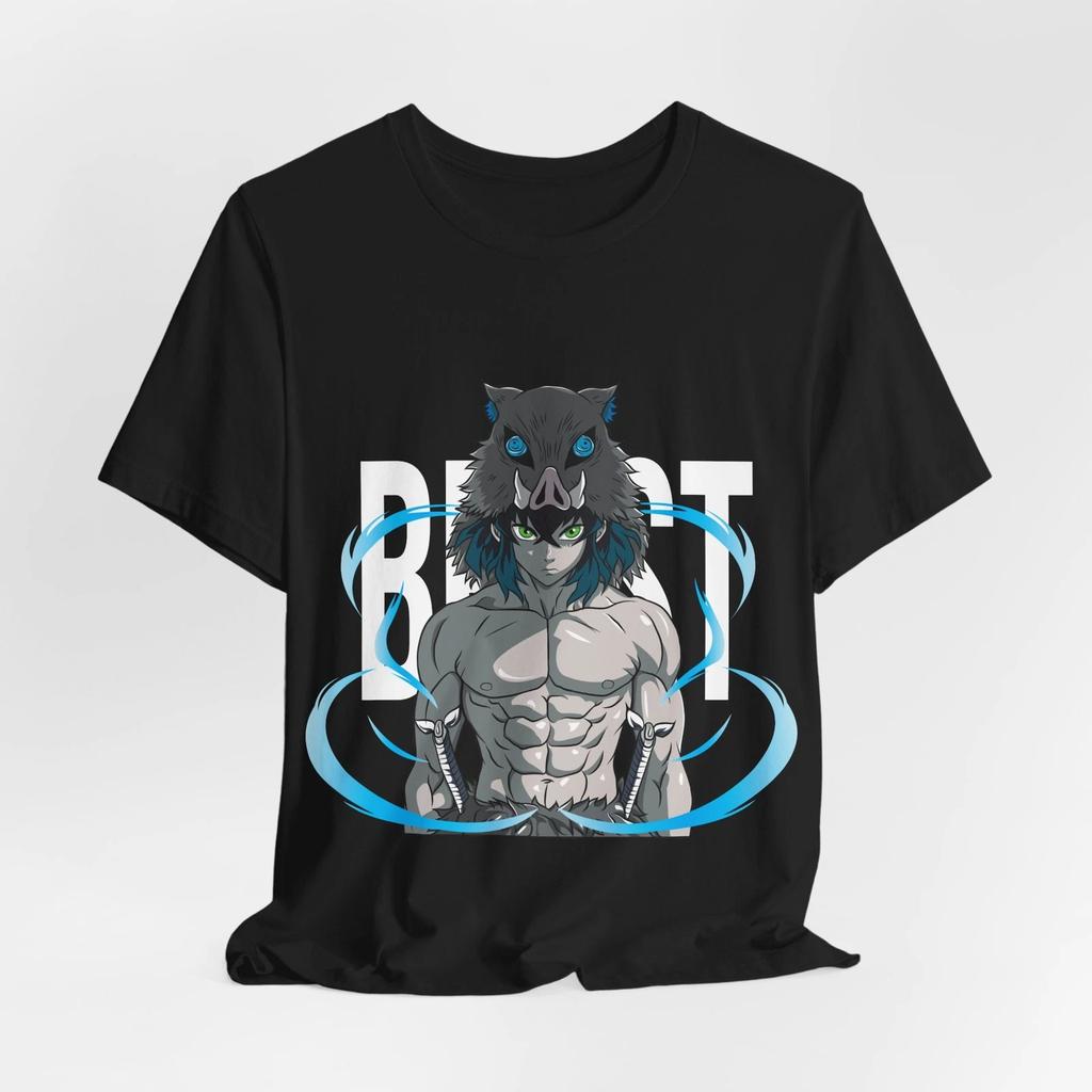 Inosuke Anime Grafik-T-Shirt | Dämonentöter Shirt