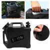 12L Portable Emergency Water Can with Spigot Drinking Water Bucket Large Capacity Water Dispenser Carrier for Camping Hiking