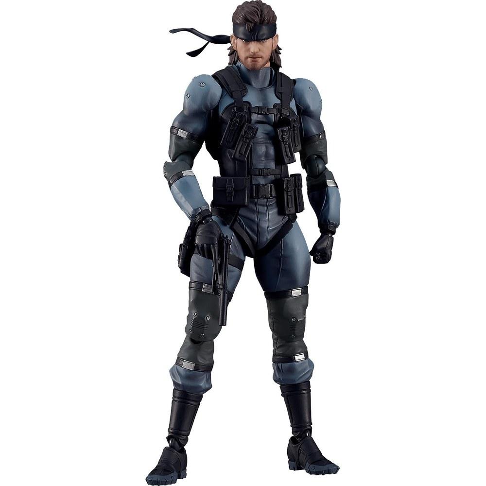 Max Factory Figma Metal Gear Solid 2 Sons of Liberty Solid Snake MGS2 Version Update Edition Non-Scale Painted Movable Figure