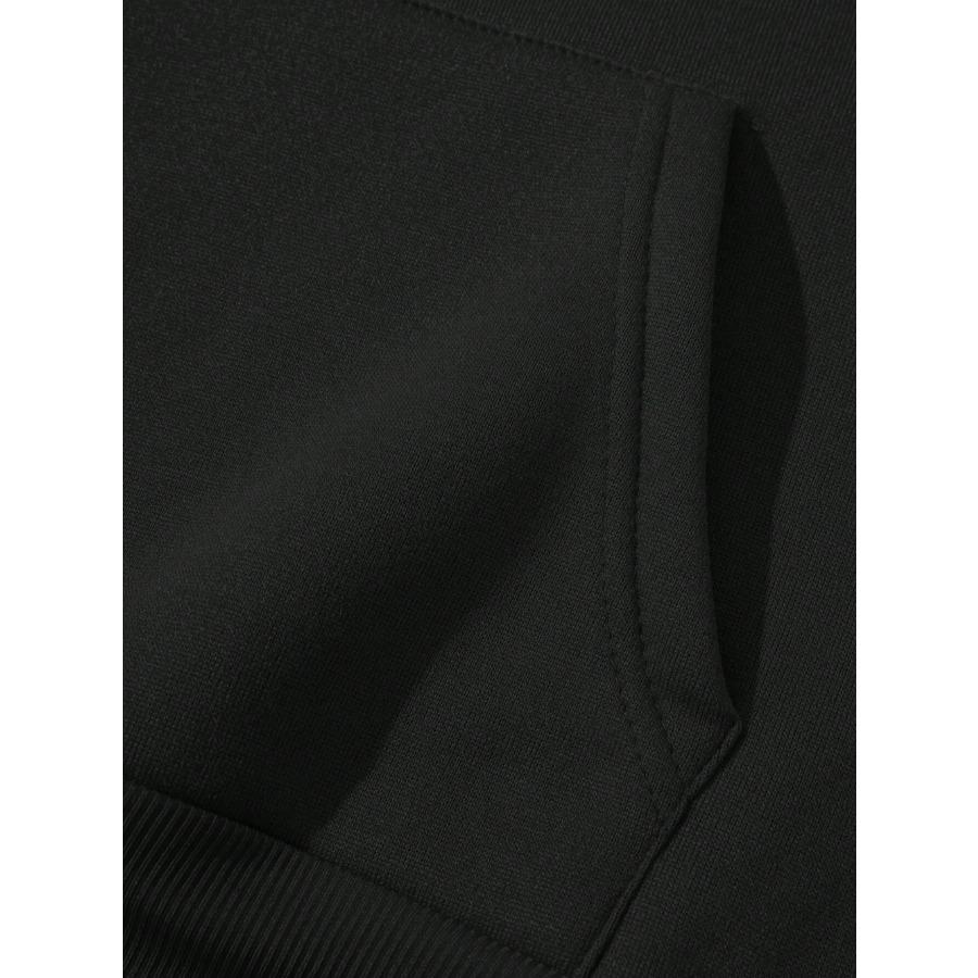 Konzentriere dich auf das Gute Lustiger Buchstaben-Grafikdruck Kapuzenpullover Frau Fleece Weiches Sweatshirt Locker S-XXL Kapuzen-Lässig-Mode Warmer Hoodie