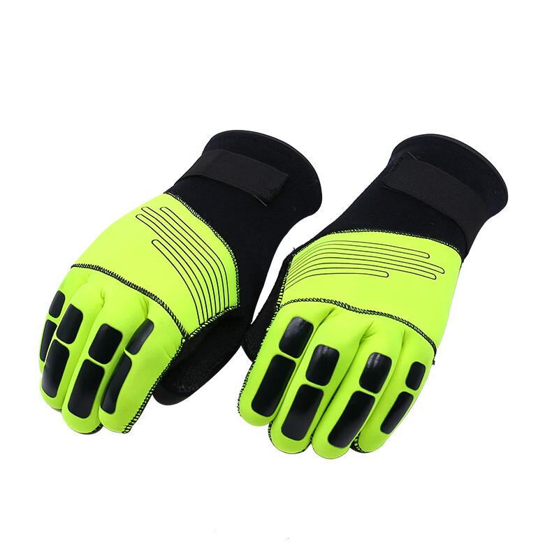Brangdy Waterproof Reflective Rescue Gloves