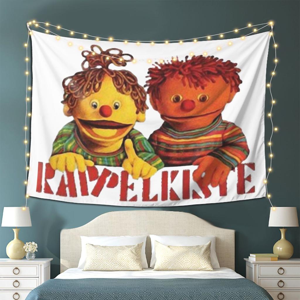 Ratz Und Rube Rappelkiste Tapestry Wall Hanging Aesthetic Home Decoration Tapestries for Dorm Room