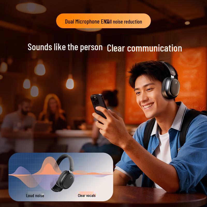 aigo WE800 ANC Over-Ear Wireless Headphones
