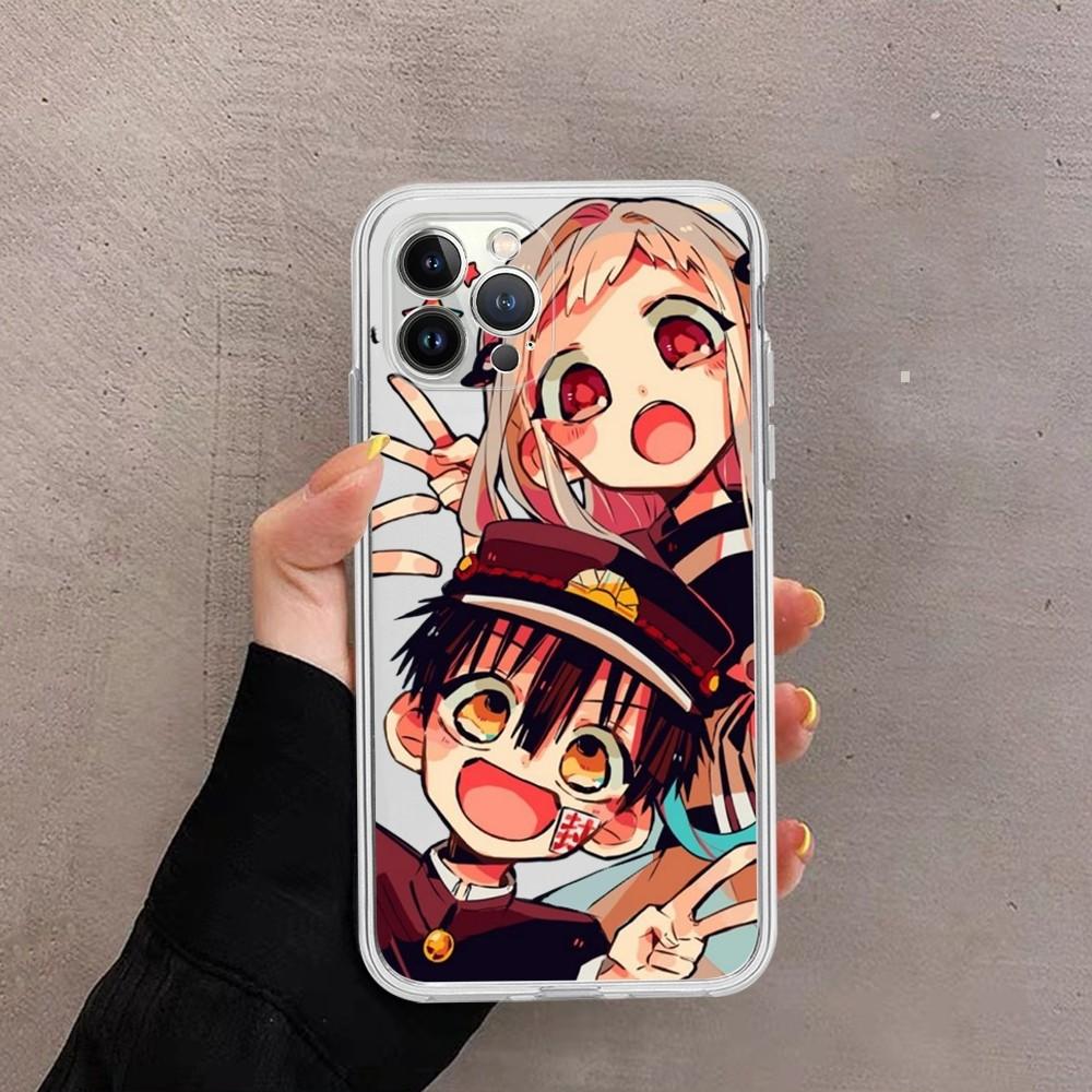 Hanako Kun Yashiro Anime Phone Case For iPhone 15 13 14 Pro Max XS XR 12 11 Pro 13 Mini 6 7 8 Plus Soft Clear Back Cover