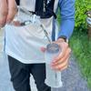 Lightweight Folding Sport Water Bottle 250/500ml Running Water Cup Soft Water Bag  Outdoors