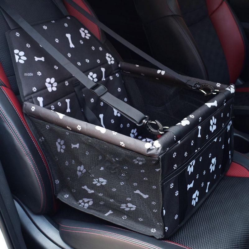 Breathable Waterproof Pet Car Hanging Bag - Double Layer Travel Mat