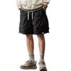 Men's Quick-Drying Waterproof Outdoor Work Shorts: Trendy Faux Two-Piece Mountain Style Five-Point Summer Pants.