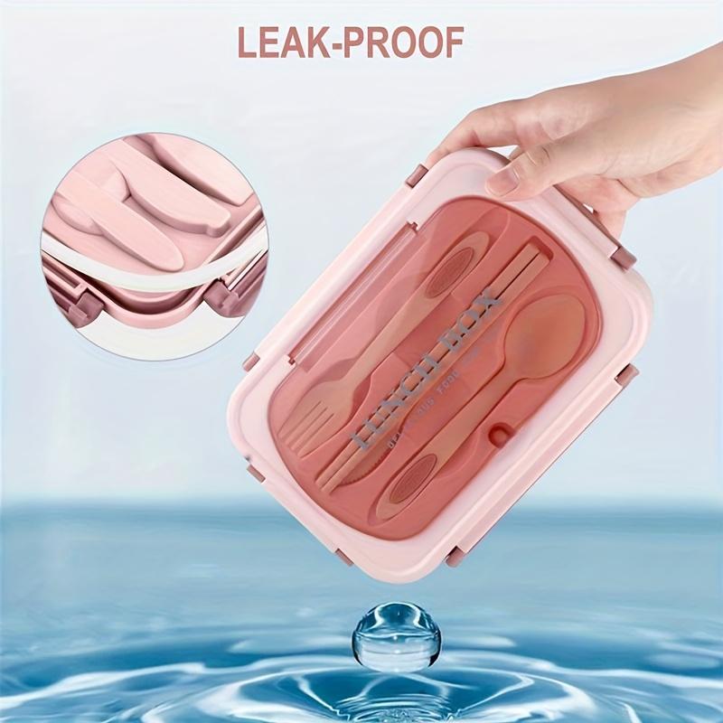 1pc Insulated Lunch Box, Bento Box for Students, Portable Sealed Compartment Lunch Container for Microwave,back to school