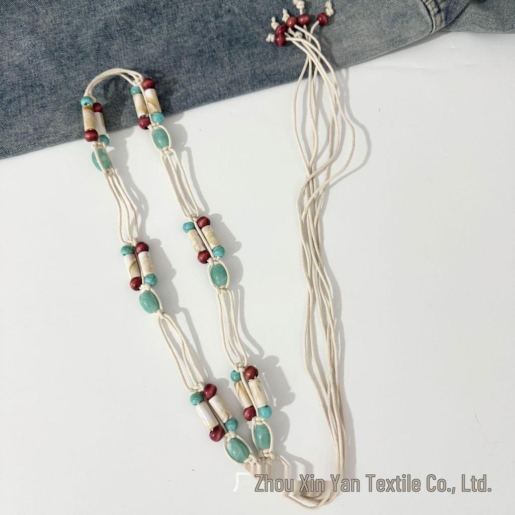 Bohemian Summer Ethnic Waist Chain Belt for Dresses & Jeans