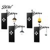 Fantasy Interior Decor Gift Ghost Bookshelf Light, Decorative Retro Lantern for Library Decor, Warm LED Vintage Reading Light Lamp Book Lovers, Gothic
