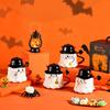 Halloween Coffee Mug Ghost Wearing Hat Shape Ceramic Cup Dishwasher
