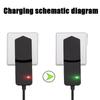 US/EU 100-240V AC 12.6V 1A 18650 Lithium Battery Charger, 12V 1A Portable Screwdriver Wall Charger with DC 5.5 * 2.1 MM Plug