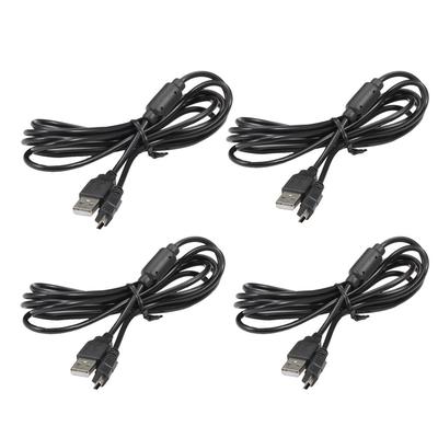 Sony PS3 Kablosuz Oyun Konsolu Kontrol Cihazları için USB Şarj Kablosu Manyetik Halka Şarj Kablosu Tel Hattı Playstation 3 İçin