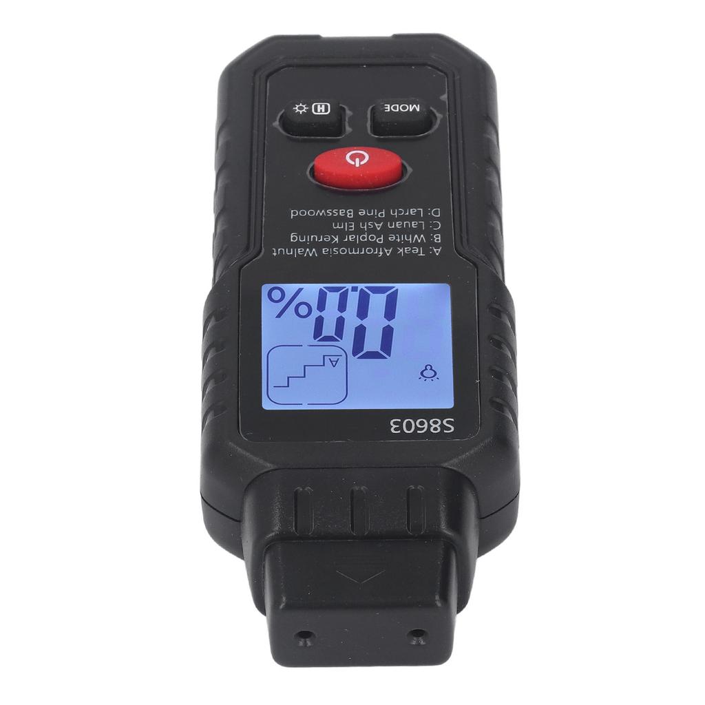 Wood Moisture Meter Pin Type LCD Digital Water Leak Detector Timber Humidity Tester Dampness Sensor