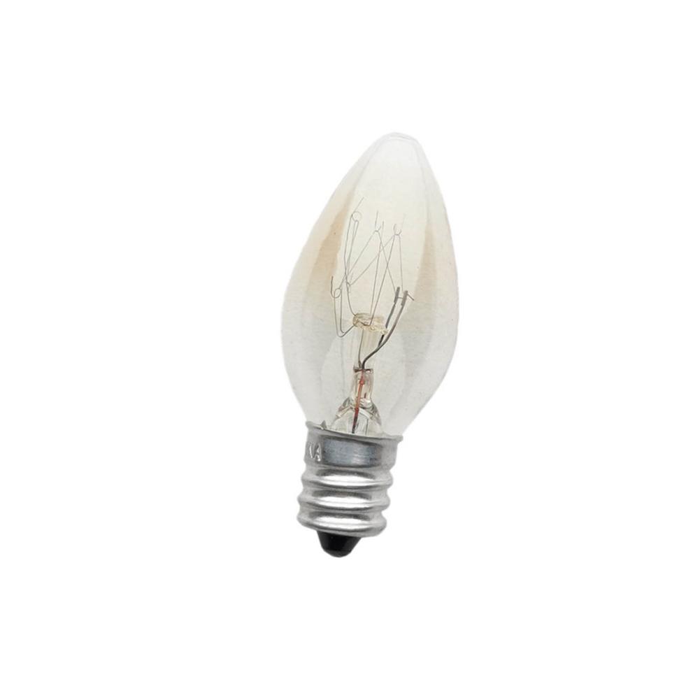 

10pcs E12 Light Bulb 220V 10W 100LM 2700K Transparent Warm Color C7 Incandescent Tungsten Night Lamp Bulb Himalayan Salt Lamp 10 pcs теплим білим кольором