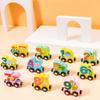 Kids Wooden Magnetic Train Toy Number Animal Vehicle Dinosaur Fruit Vegetable Preschool Learning Toddlers Educational Locomotive Carriages Toy