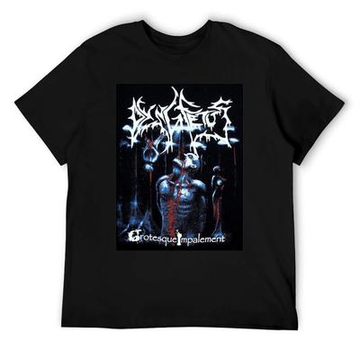 Dying Fetus Grotesque IMPALE Short - Long Sleeve Black T-Shirt Black