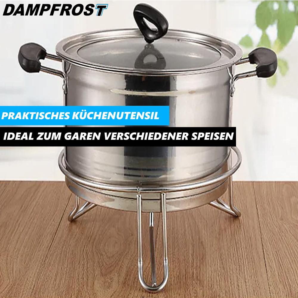 Grille de cuisson à la vapeur, insert en acier inoxydable, support de cuisson à la vapeur