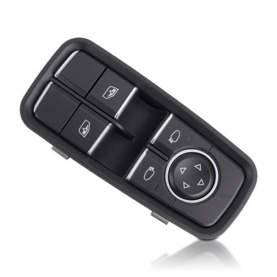 Master Power Window Switch 99161315102DML Black For Porsche 911 991 2017 2018