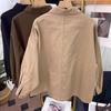 Coat for Women Cotton Autumn Winter Thickened Casual Oversize Loose Sleeve Jacket