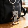 Robot Keychain Pendant Lightweight Metal Keychain Creative Movable Arm And Leg Robot Keychain Fun Keychains Accessories Gifts