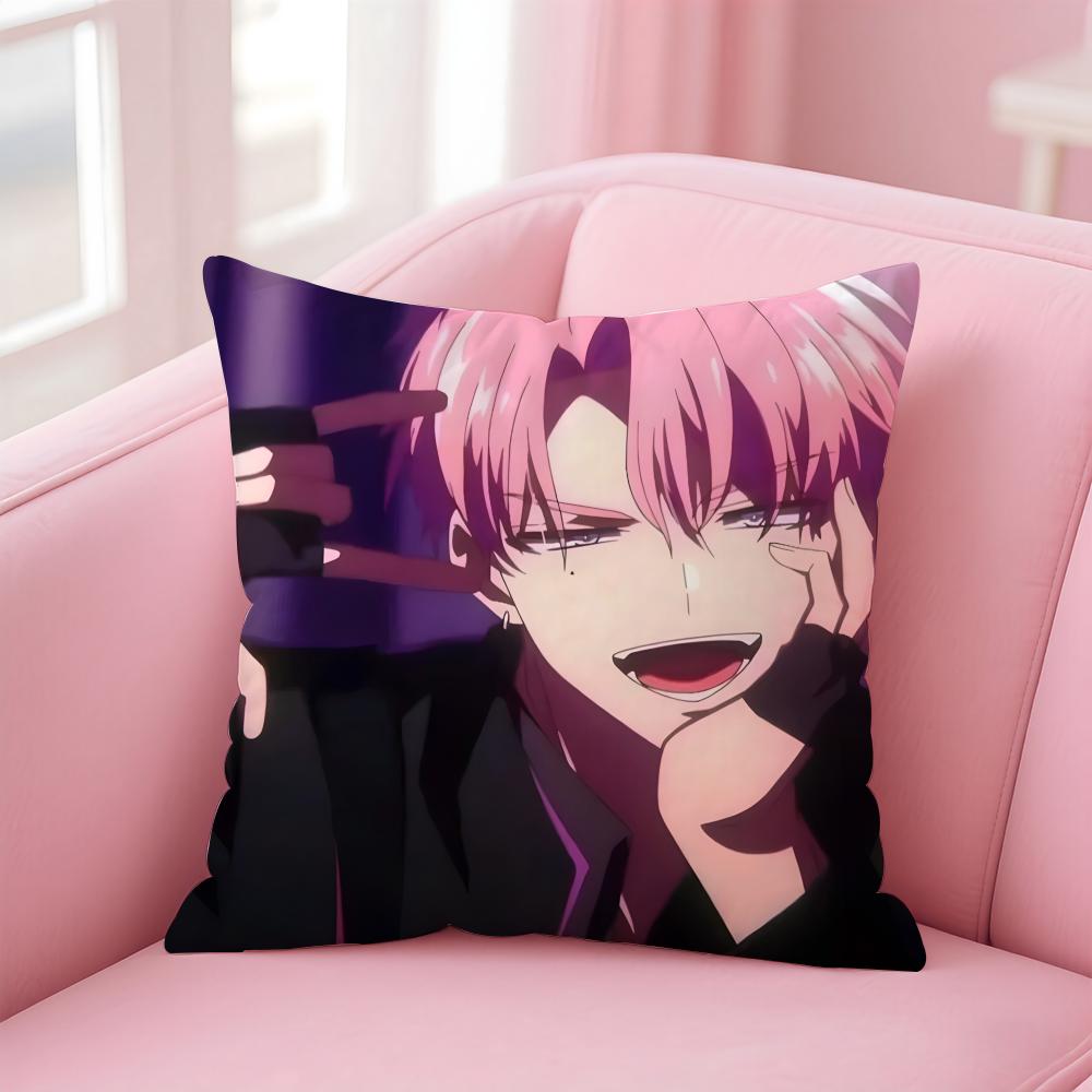 Hot Cute Japanese Anime TTamons BSide Cushion Cover Pillow Case Soft Skin Friendly Fabric Concealed Zipper