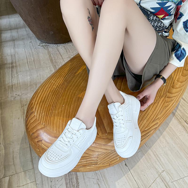 Mada Mada Platforma Moteriški Laisvalaikio Batai Sportiniai Kedai Ruduo Lauko Kvėpuojantys Lengvi Balti Bėgimo Batai Moterims Balti Batai