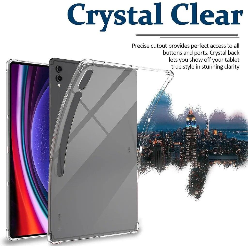 Armor Case for Samsung Galaxy Tab S9 TabS9 Ultra FE A9 Plus S9U S9P S9FE 2023 A9+ 2023 A7 Lite A8 A7 S7 FE S8+ 12.4 TPU Transparent Case