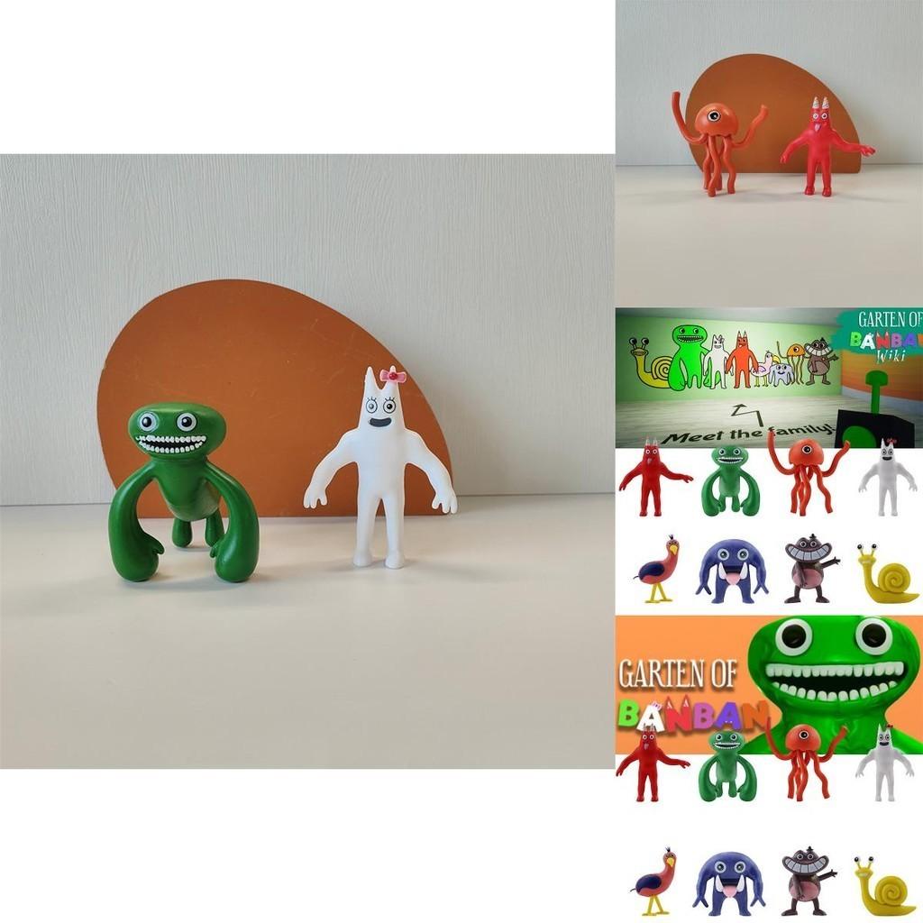 Rainbow Monster Banban Pvc Figurines Garden Themed Cartoon Collectibles