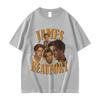 2026 Summer HipHop James Beaufort Print Cotton TShirt Casual Breathable Plus Size Tops for Adults  Kids Y2k