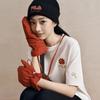 Fila Original Peony Flower T Fashion Simple Classic Retro Casual Sports Comfortable Knitted Loose Short Sleeve T-Shirt Unisex Tops F51U619101FWT