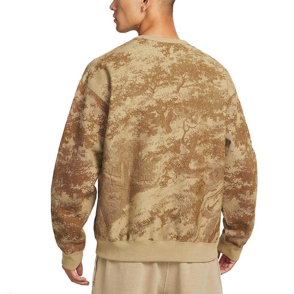 Nike Solo Swoosh Versatile Soft Comfortable Loose Sweatshirt Men Sweatshirt HV4119-297