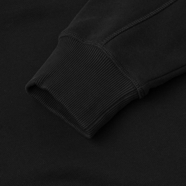 Timberland Solid Color Embroidered Letter Crew Neck Long Sleeve Sweatshirt Men Sweatshirt Black A69ZU001