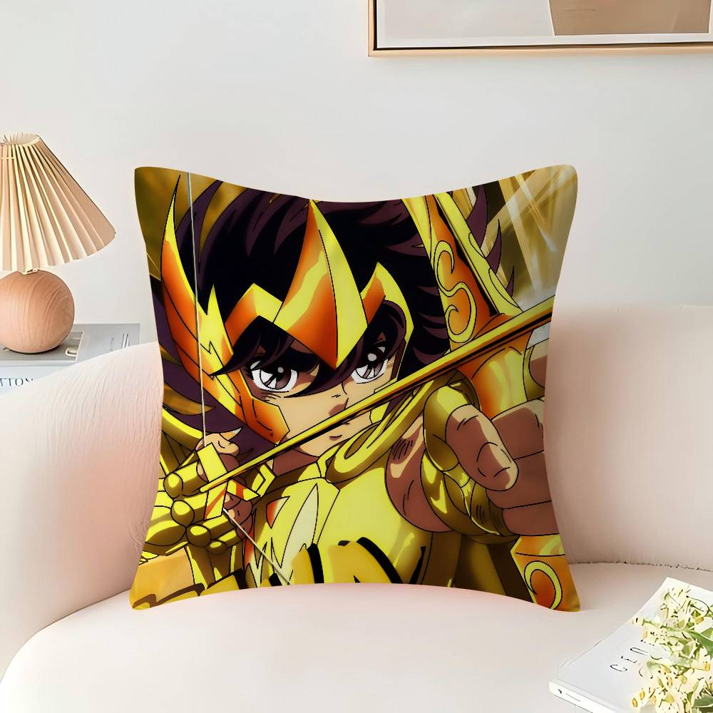 

comics S-Saint Seiyas Personalized picture text home decorative pillows Household Gifts 45x45cm 16x16Inch