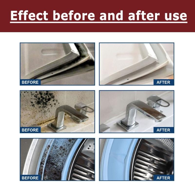 100g Mould Cleaning Liquid Wall Mold Remover Mold Cleaning Bathroom Kitchen Cleaning Effective Mildewy Removal Liquid