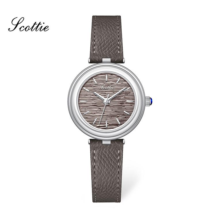Belt Women's Watch Compact Watch 9725 Gold Retro Feeling